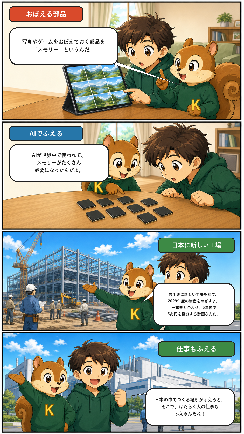 きのうのトップニュースを4コマまんがで解説