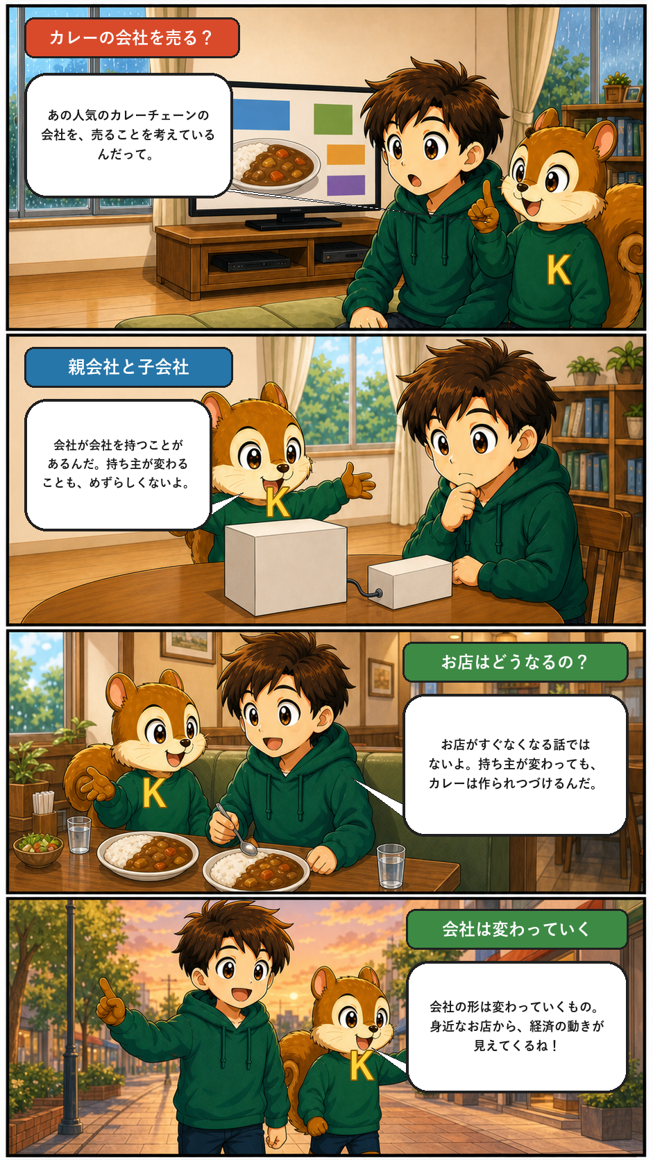 きのうのトップニュースを4コマまんがで解説