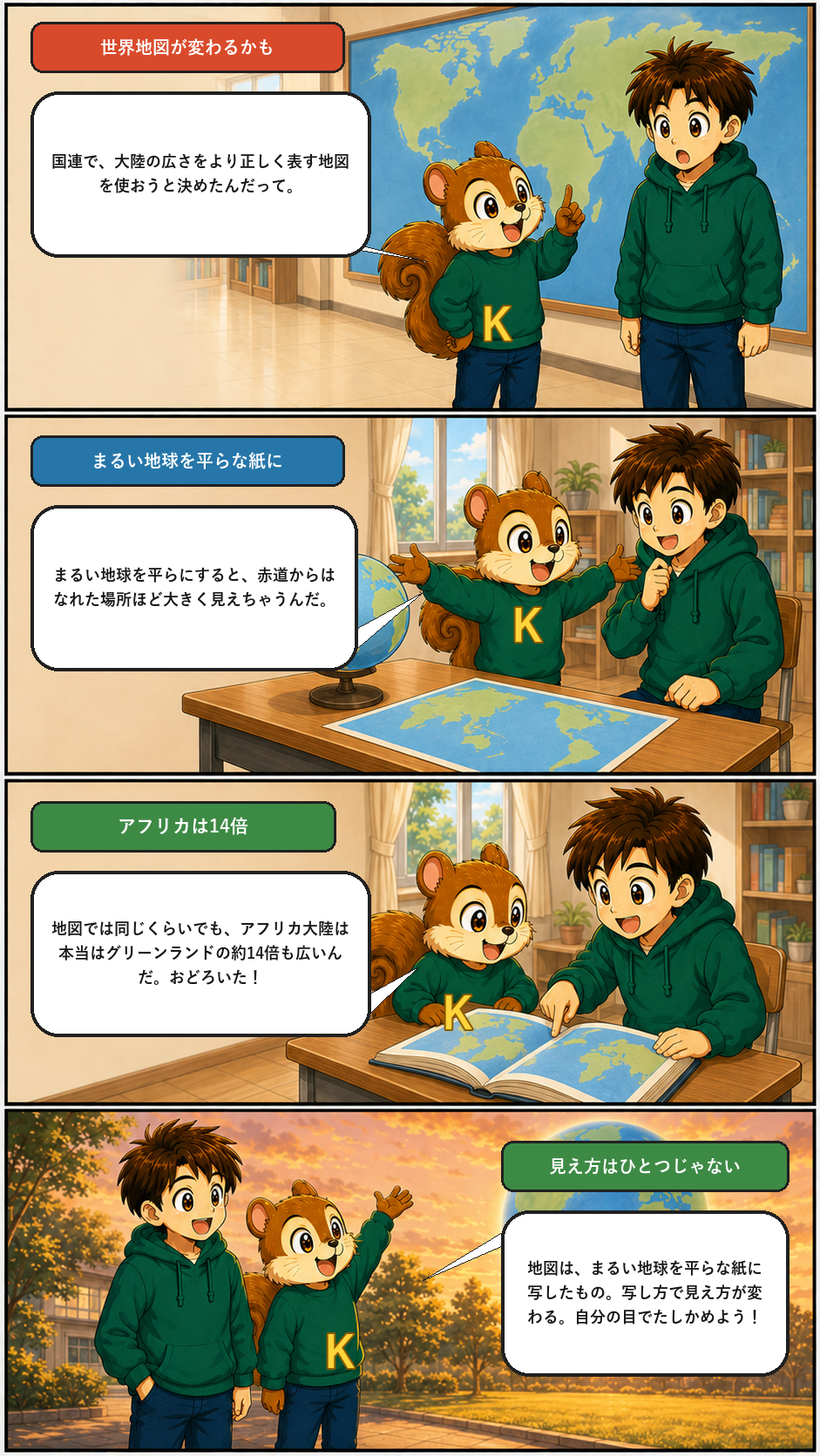 きのうのトップニュースを4コマまんがで解説