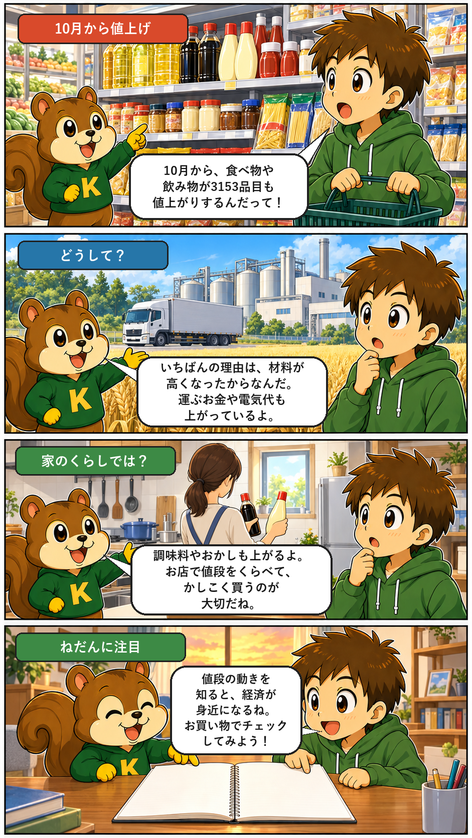 きのうのトップニュースを4コマまんがで解説
