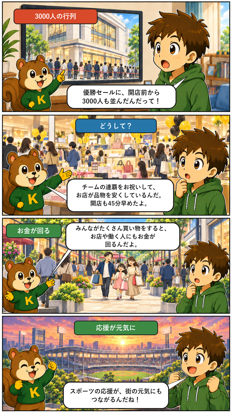 きのうのトップニュースを4コマまんがで解説
