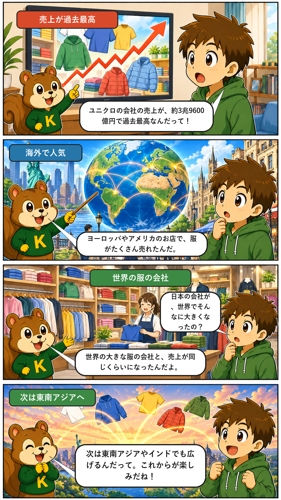 きのうのトップニュースを4コマまんがで解説