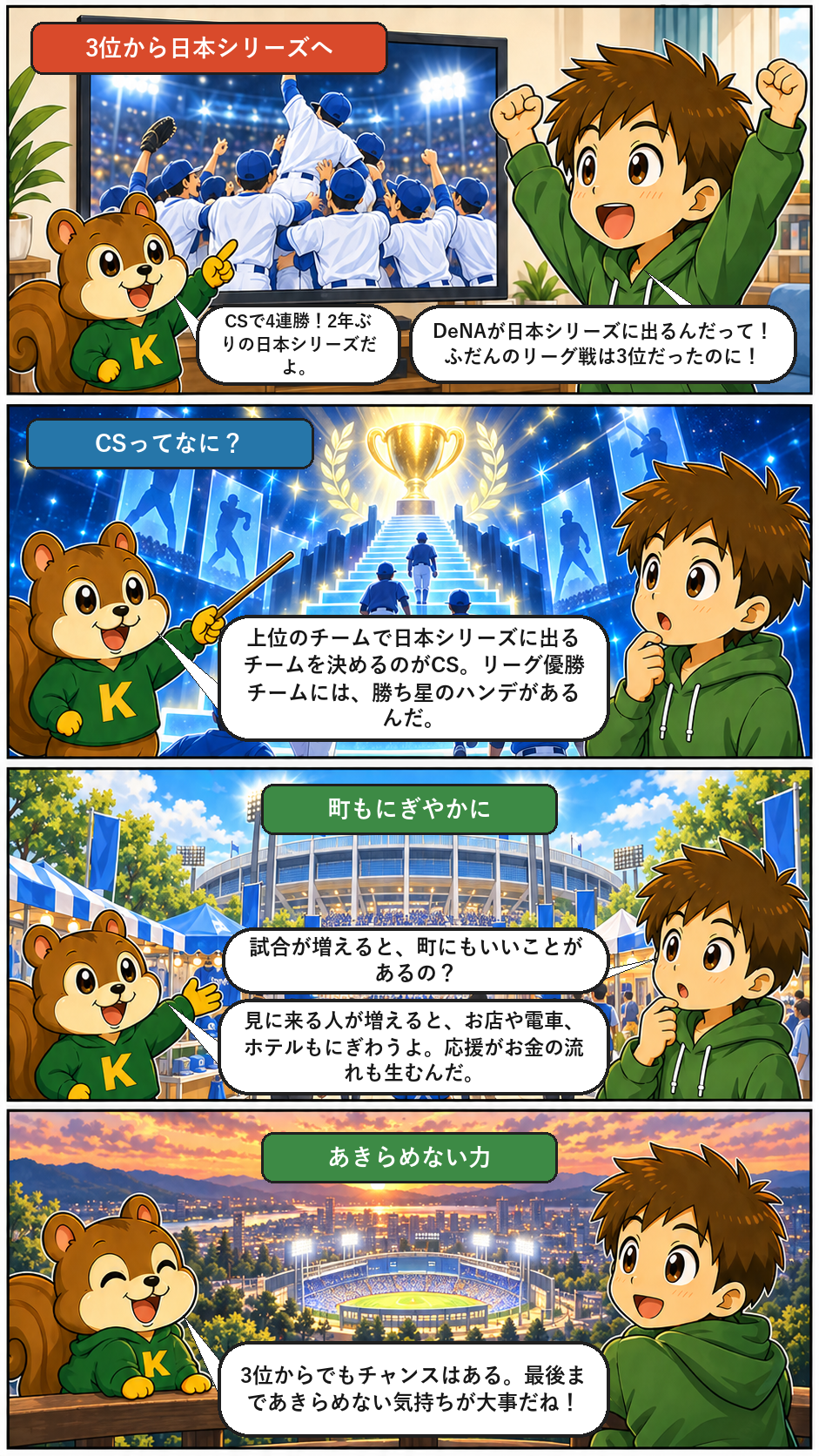 きのうのトップニュースを4コマまんがで解説