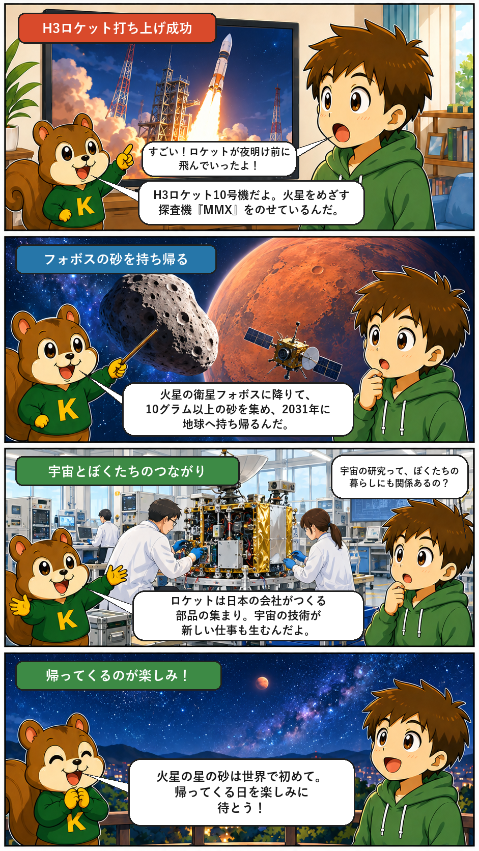 きのうのトップニュースを4コマまんがで解説