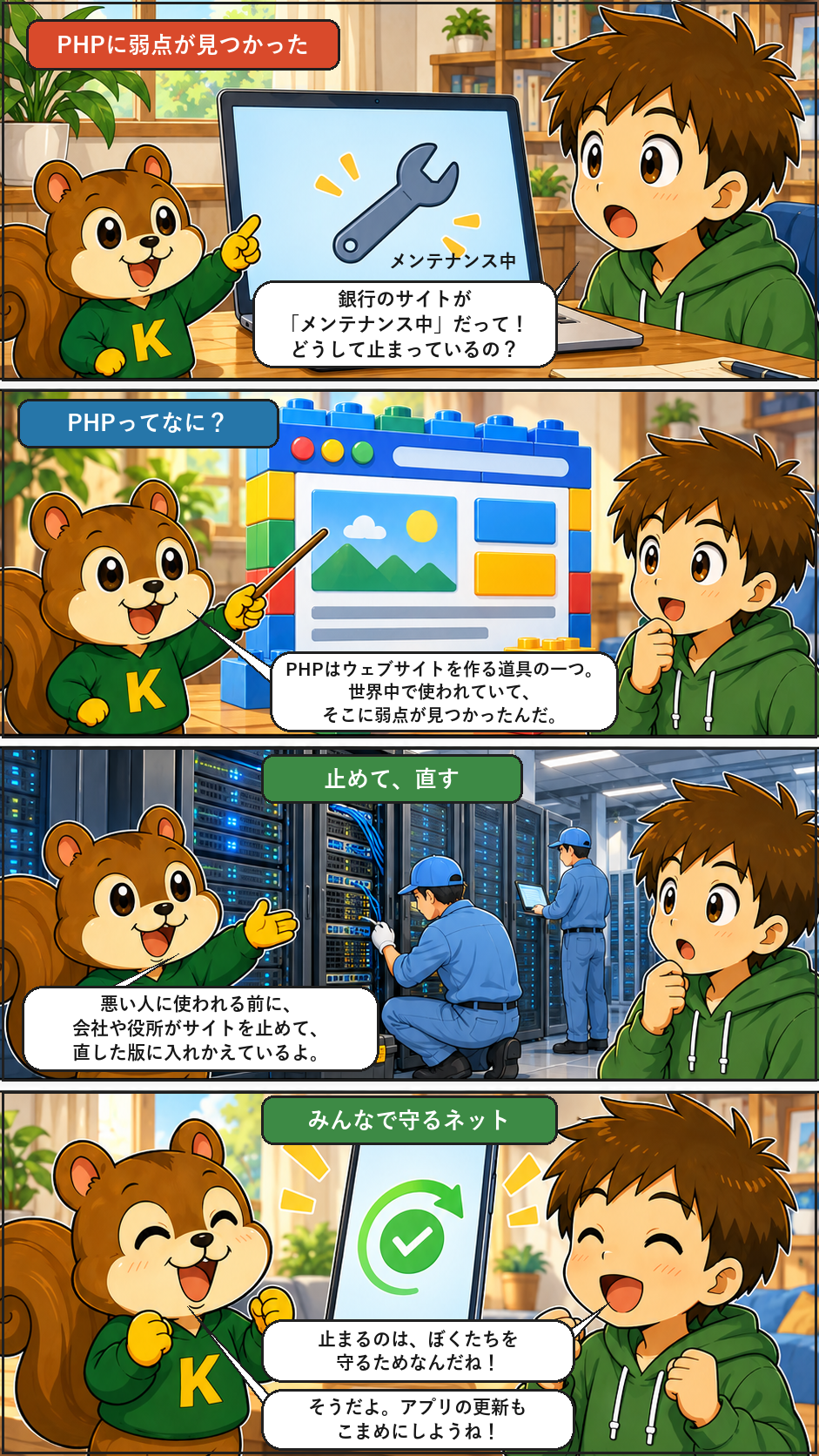 きのうのトップニュースを4コマまんがで解説