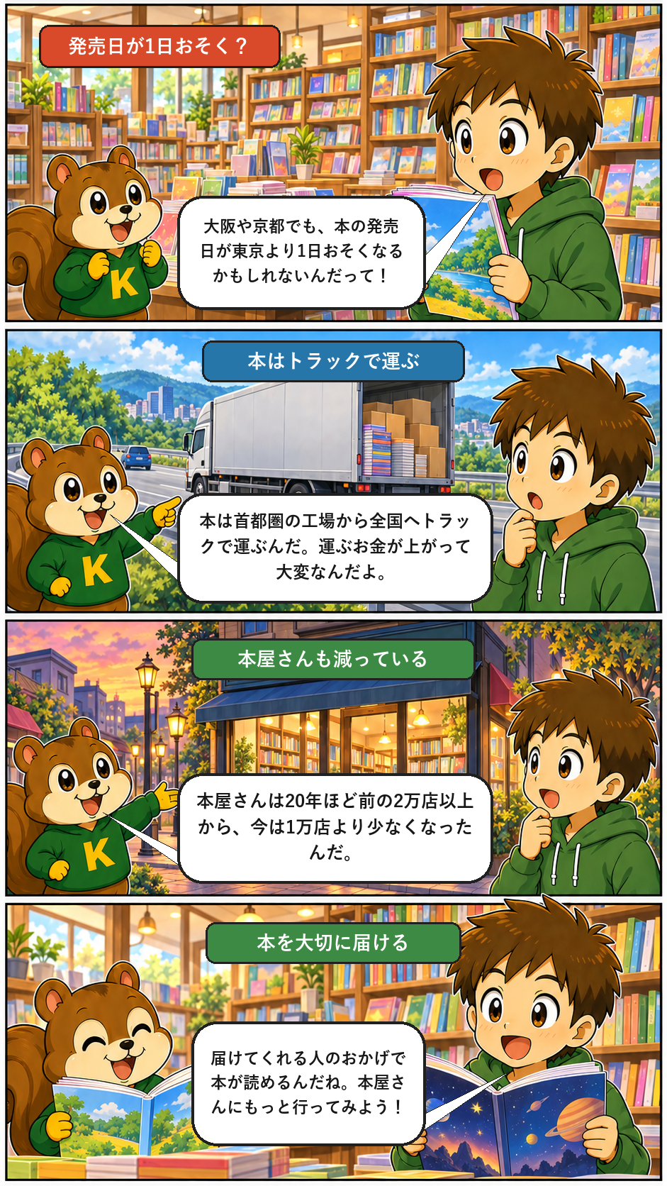 きのうのトップニュースを4コマまんがで解説