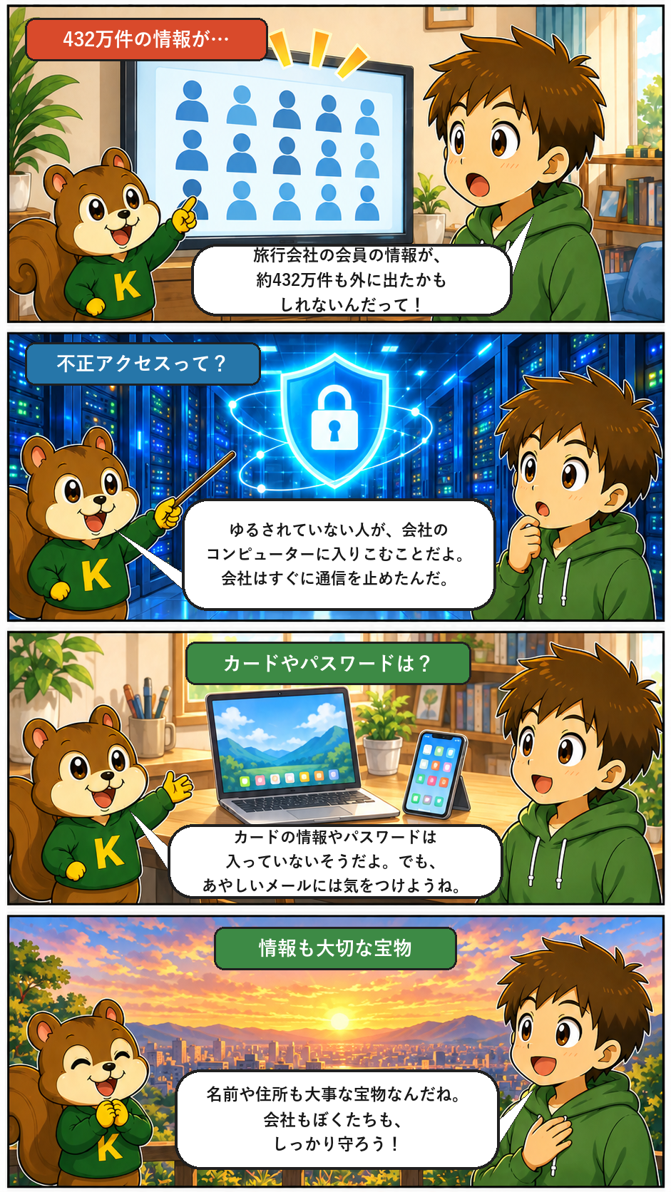 きのうのトップニュースを4コマまんがで解説